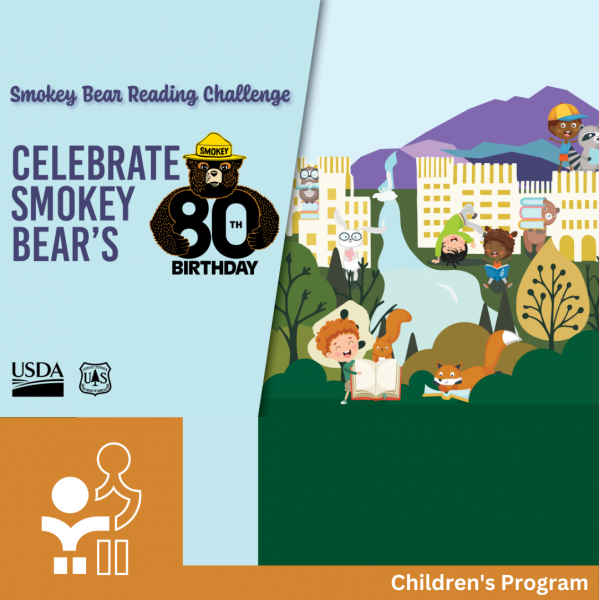 Image for event: Smokey Bear Reading Challenge